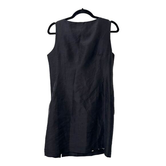 BOB MACKIE Vintage‎ Silk Embroidered Floral Dress Sz 12P - Picture 2 of 4